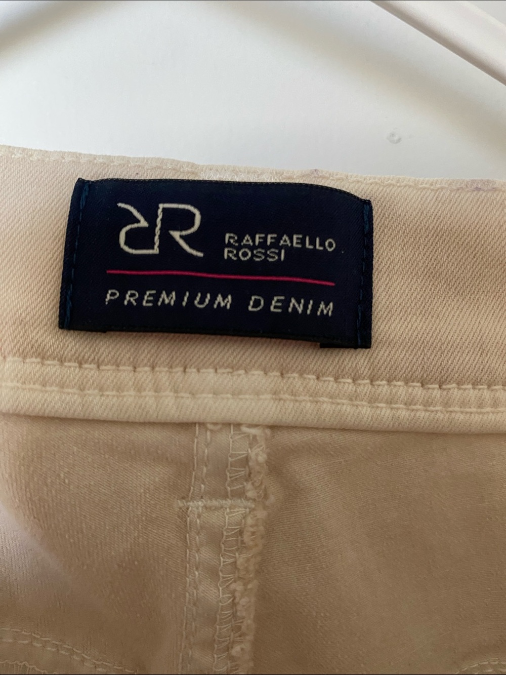 RAFFAELLO ROSSI Light beige High-Waist Jeans - Picture 2 of 11